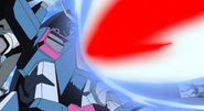 Abyss Gundam Multi-Phase Beam Cannon Firing 01 (SEED Destiny HD Ep2)