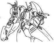 Rear close up, without left shoulder binder and Funnel Container