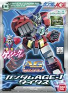 AG 1/144 Gundam AGE-1T Titus (2011): box art