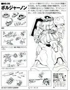 Front view, with various details and information