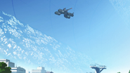 Flying inside the colony (Machu in Clan Battle)