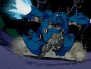 Holding a 192mm ZUX-197 Jagdgewehr Shotgun