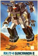 1/144 Original RX-77-4 Guncannon II (1984): box art