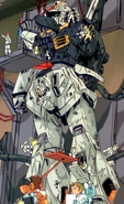 Gundam Mk II Full Body Damaged 01 (Zeta Ep49)