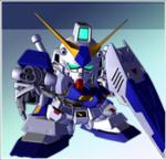 SD RX-78NT-1 Gundam "Alex" as it appears in SD Gundam G Generation Wars