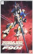 Original 1/100 "F90II Gundam F90II / F90II-L Gundam F90II Long Range Type" (1991) box art