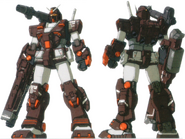 FA-78-2 Heavy Gundam color art by Hajime Katoki