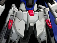 The "XGMF" typo was fixed in the final products of 1/100 Metal Build Freedom Gundam