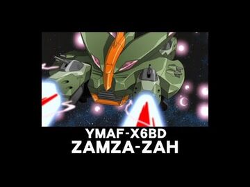 ゲームキャラクター GUNDAM YMAF-X6BD Zamza-Zah | The Gundam Wiki | Fandom