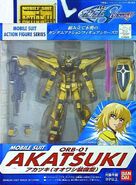Mobile Suit in Action (MSiA / MIA) "ORB-01 Akatsuki (Oowashi Pack)" (2007): package front view