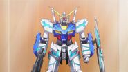 RX-0 Unicorn Gundam with RX-78-2 Gundam colors