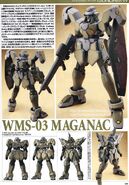 Custom built 1/100 WMS-03 Maganac (EW Version)