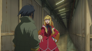 Attempting to shake hands with Mikazuki. (Iron and Blood)