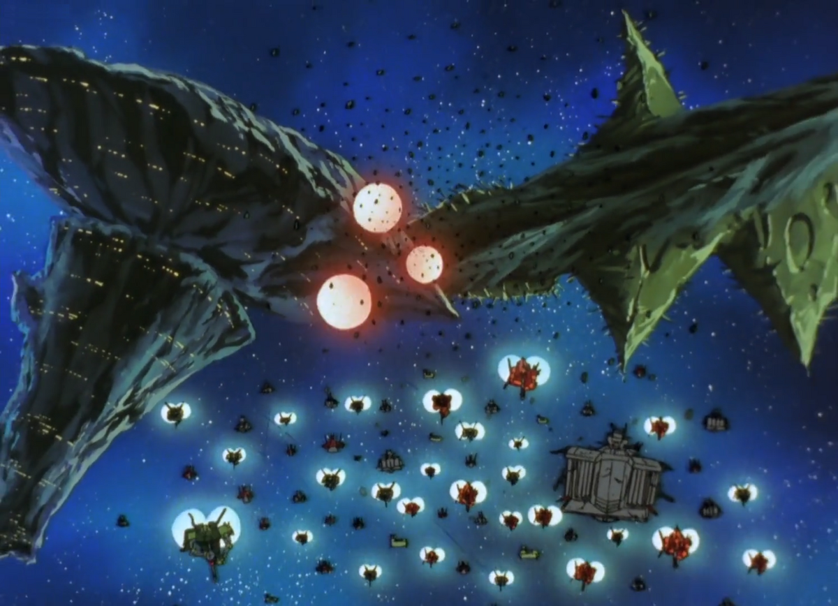 Destruction of the Gate of Zedan | The Gundam Wiki | Fandom