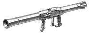 H&L-SB25K/280mmA-P Zaku bazooka