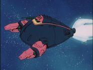 Baund Doc (MA mode) as seen on Z Gundam TV series