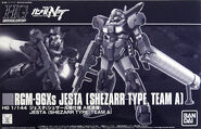 1/144 HGUC RGM-96Xs Jesta (Shezarr Type, Team A) (P-Bandai exclusive; 2018): box art