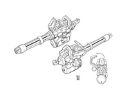 Large Gatling Gun of Dra-C Custom [Heavy Equipment Type]