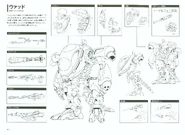 Front view, with various details and information