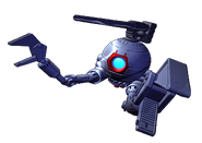 SD RB-79 Ball as it appears in SD Gundam G Generation Wars