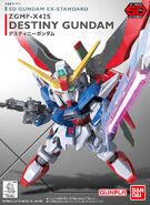 SD Gundam EX-Standard ZGMF-X42S Destiny Gundam (2016): box art