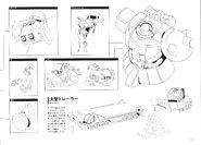 MS-06 Borjarnon Page 2 from Turn A Gundam Artbook