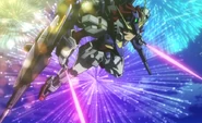 Reiji as Build Gundam Mk-II in ED