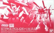 RG 1/144 MBF-02 Strike Rouge + I.W.S.P. (P-Bandai exclusive; 2013): box art