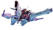 Equipped with METEOR Unit (SD Gundam G Generation Crossrays)