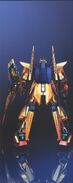Delta Gundam CG - MS Rear View