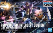 HGGO 1/144 RGM-79KC GM Intercept Custom (2018): box art
