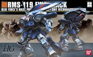 1/144 HGUC RMS-119 EWAC Zack (2009): box art