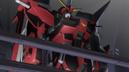 Saviour Gundam in Hangar 01 (SEED Destiny HD Ep12)