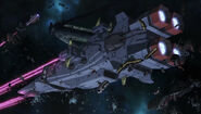 Magellan-class Battleship fighting in the Thunderbolt Sector