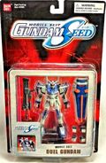 MSiA / MIA GAT-X102 Duel Gundam (North American release; 2004): package front view.