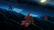 Advanced Hazel (top left) as seen on Zeta Gundam: A New Translation motion picture