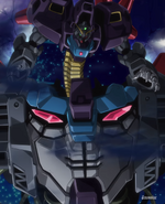 A Devil Gundam as a final boss in episode 3 of Gundam Build Divers.