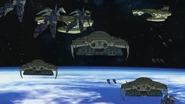 Carriers positioned over Earth's orbit (Seen and Unseen, HD Remaster)