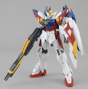 MG 1/100 XXXG-00W0 Wing Gundam Proto Zero: front