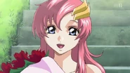 Young Lacus in a flashback