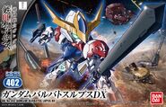 SD Gundam BB Senshi #402 Gundam Barbatos Lupus (2017): box art