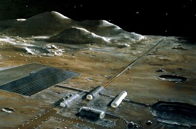 Lunar base concept drawing s78 23252