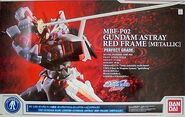 1/60 PG "MBF-P02 Gundam Astray Red Frame [Metallic Ver.]" (The Gundam Base Tokyo exclusive ; 2017): box art