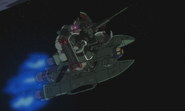 Geara Zulu riding Shackles (Unicorn OVA Ep3)