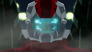 Guncannon's sensors activating (The White Gundam)
