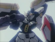 Close up while aiming Buster Rifle