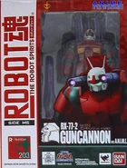 RobotDamashii rx-77-2 verANIME p01.jpg (78 KB) Robot Damashii "RX-77-2 Guncannon Ver. A.N.I.M.E." (2016): package front view