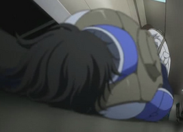 Saji hit Setsuna