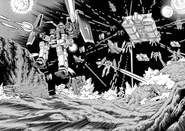 The Gundam Head squadron assaulting A Baoa Qu