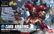 HGBF 1/144 MS-06R-AB Zaku Amazing (2013): box art